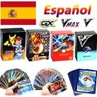 50-200 шт. испанские карты Pokemon GX TAG TEAM V VMAX карты Pokemon тренажер Сияющие карты игра Castellano карты Pokemon Espaol игрушка