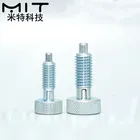 1 шт. нейтральном положении индексации плунжеры ручной выдвижной Плунжер индекс дюбель Блокировка пружинных винт MITZS M6 M8 M10 M12 M16