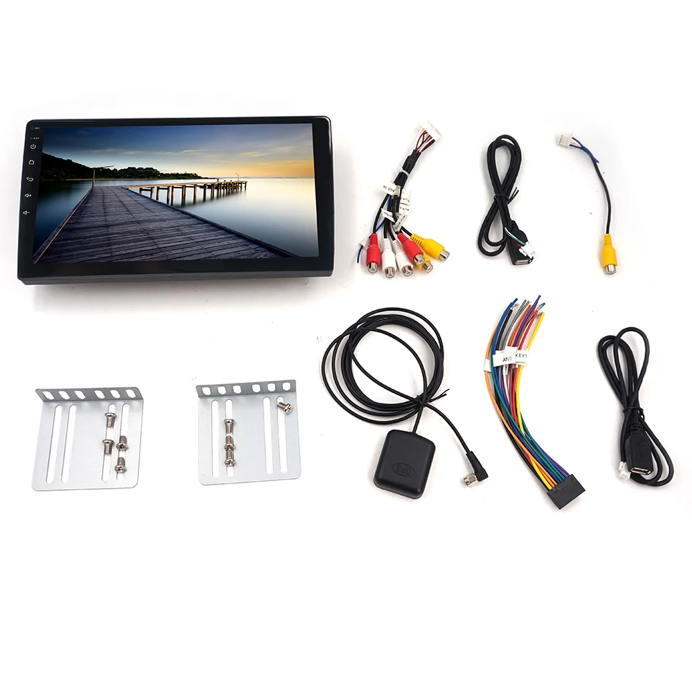 Автомагнитола 2DIN мультимедиа MP5 плеер на Android с GPS 10 1/7 &quot FM Wi Fi Bluetooth