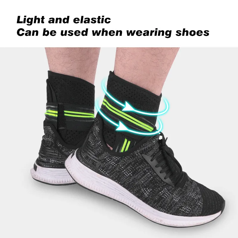 Спортивный фиксатор голеностопа компрессионный для баскетбола бега