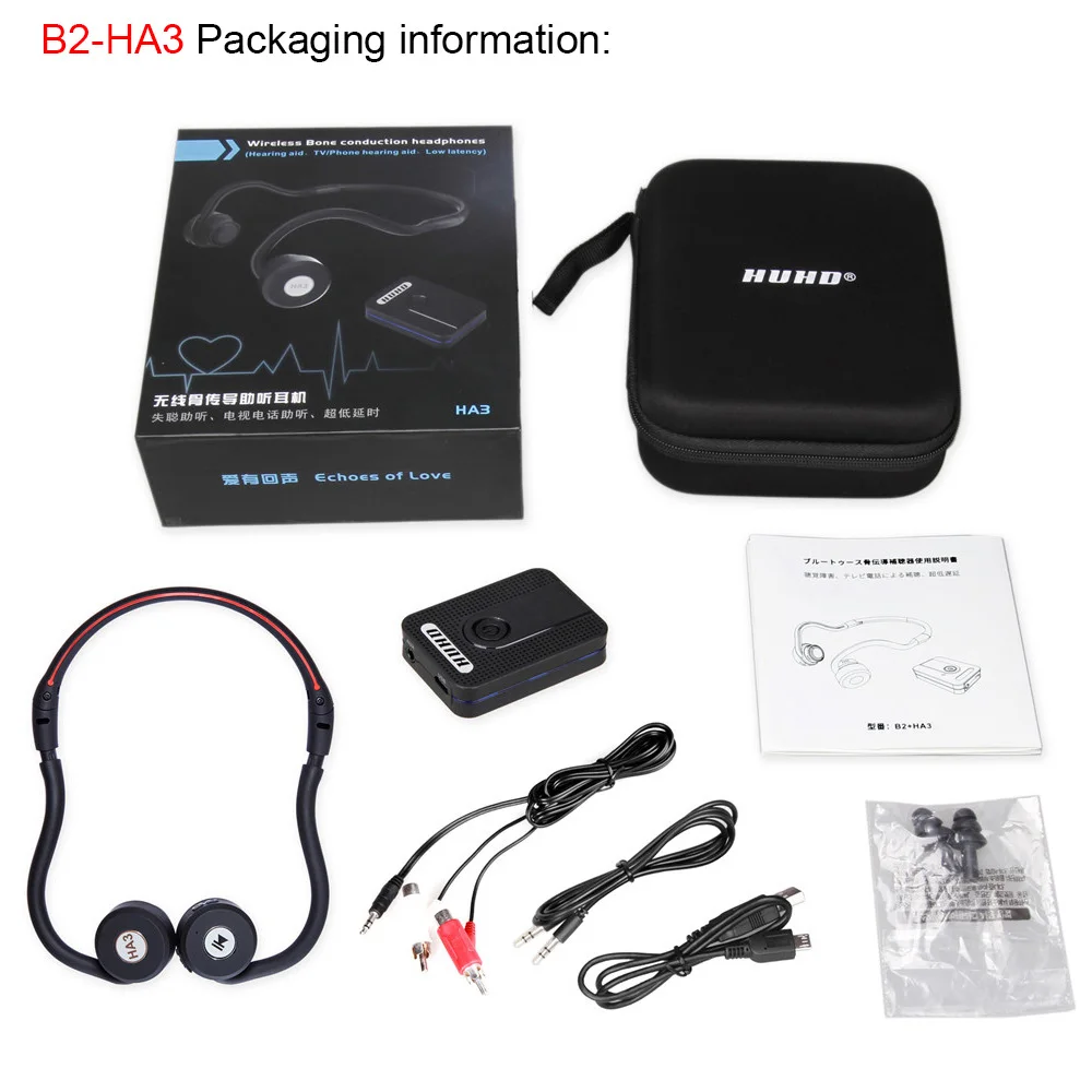 

Portable Hearing Aids Sports Headset Bluetooth Wireless Headphones Hearing Device Sound Amplifier Hearing Aid for Elderly Senior