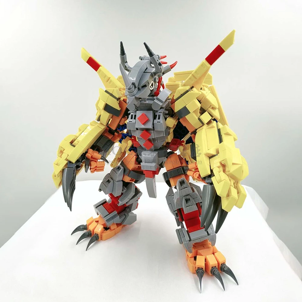 

Строительные блоки MOC, цифровой тираннозавр, боевой тираннозавр 2,0, Сборная модель, строительные блоки «сделай сам», строительные блоки, дет...