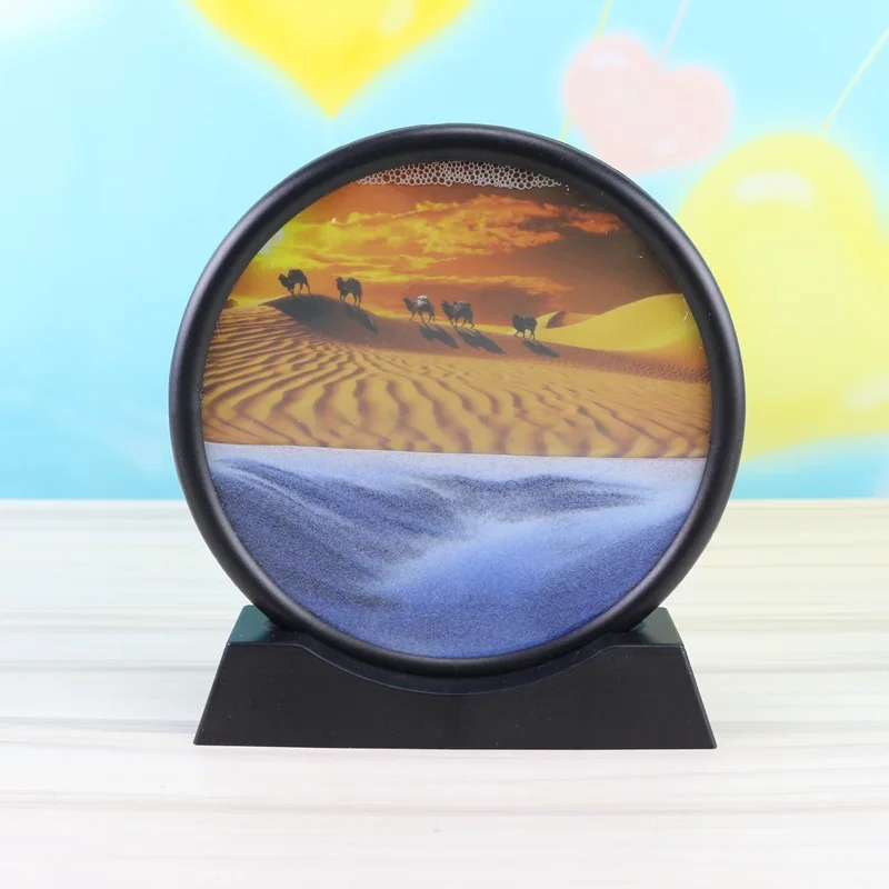 3D песочные часы Beauty in the desert натуральный ландшафт картина с сыпучим песком