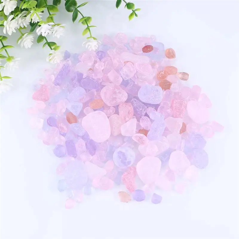 Галтованные камни декоративные креативные хрустальные свалили Природный