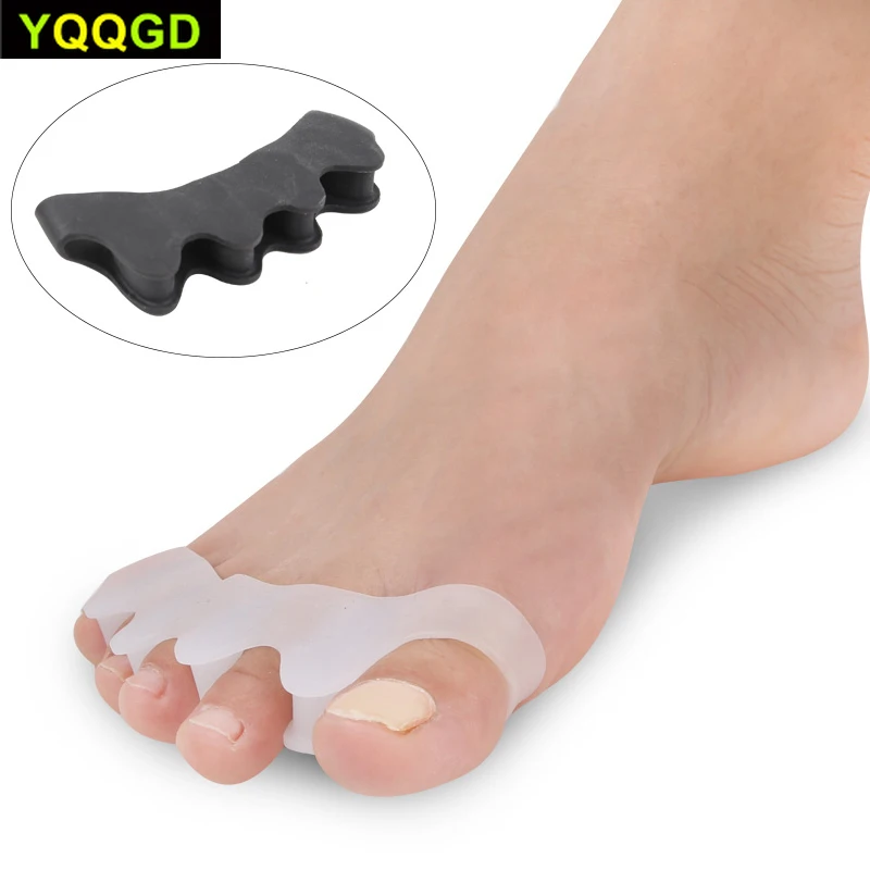 1 пара гелевых резиновых носоупоров для пальцев ног которые используются
