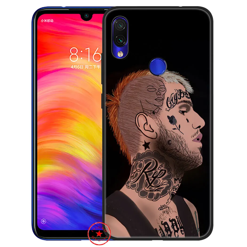 IYICAO Rapper Lil открытый мягкий силиконовый чехол для Xiaomi Redmi K20 6 Pro 7 7A 6A 5 Plus 5A 4A 4X S2 Go Case |