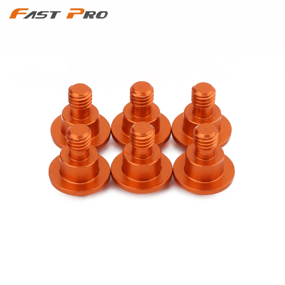 Мотоцикл 6 шт. передняя вилка гвардии Шурупы Для KTM SX SXF XCW EXCF 125 150 250 350 450 530 2000-2021