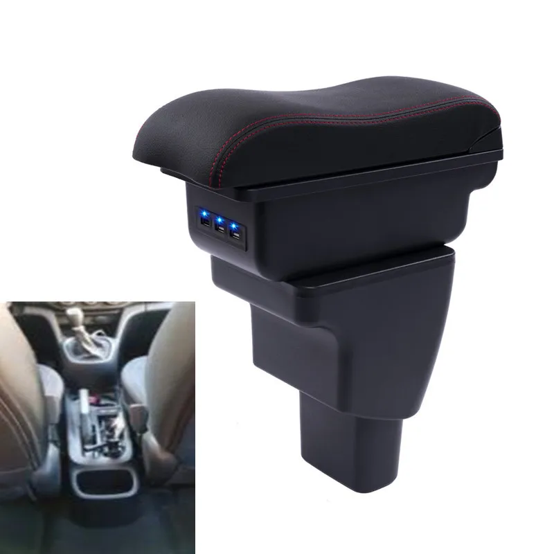 For Hyundai I10 armrest box central Store content Storage with cup holder ashtray USB interface 2006~2017 | Автомобили и