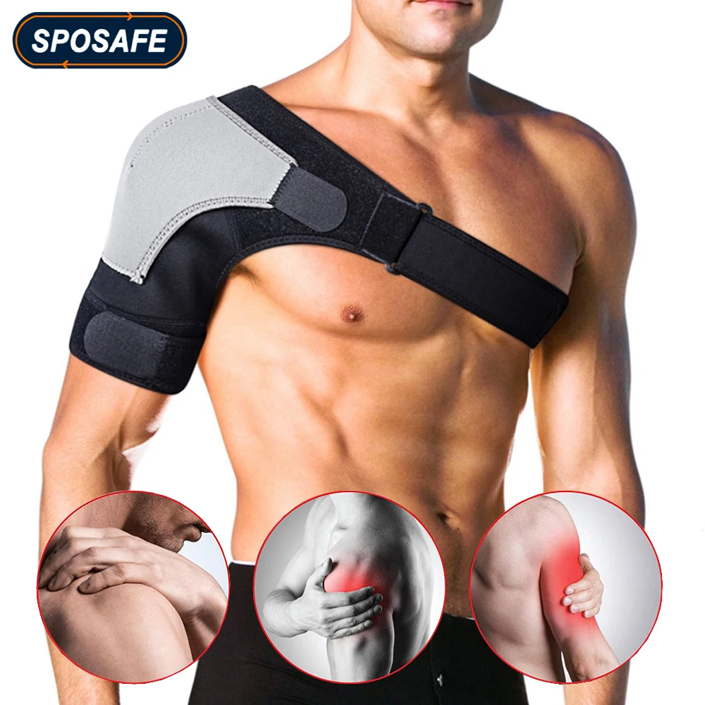 1 шт. Регулируемый компрессионный плечевой Фиксатор с держателем для льда