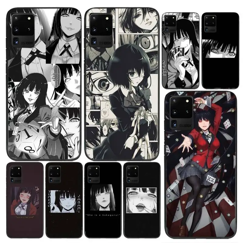 

Manga Kakegurui Anime Phone Case For Samsung A32 51 71 31 40 30s 21s Galaxy S9 10 20 Plus Note9 10pro 20 20ultra