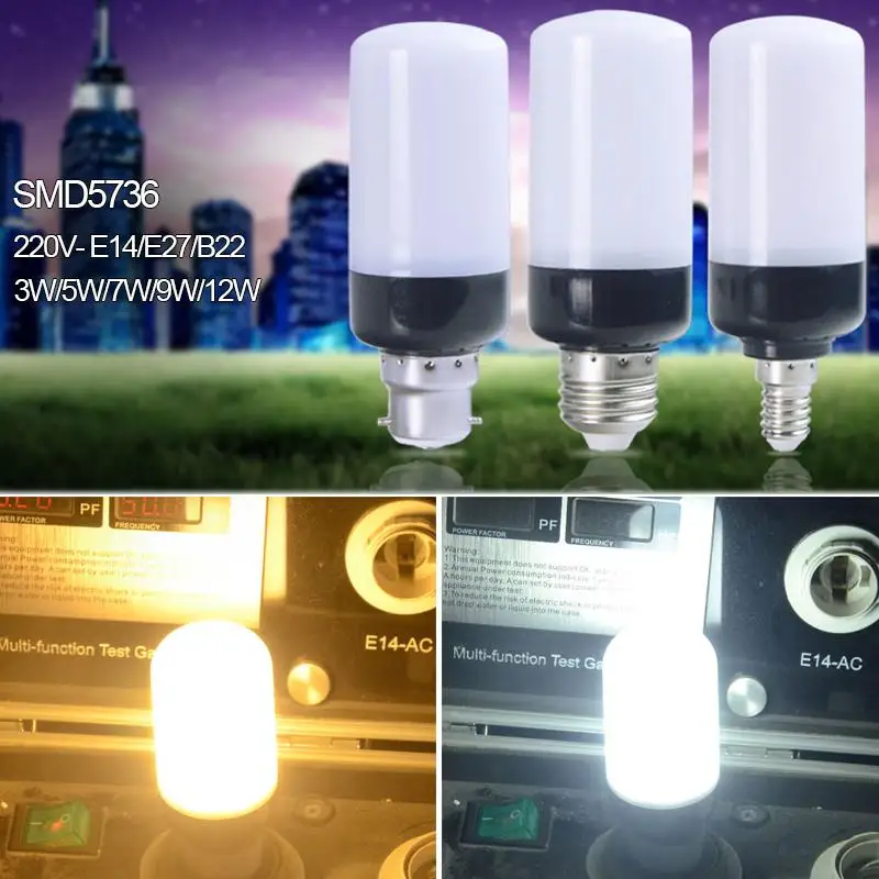 

7W Corn Light Replace Lights High Lumens AC220V SMD5736 Household Supply