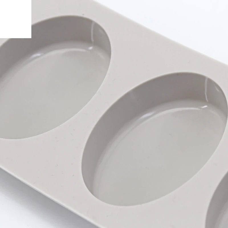 4 полости силикона овальной формы сделай сам Торт Шоколад Форма для выпечки Духи