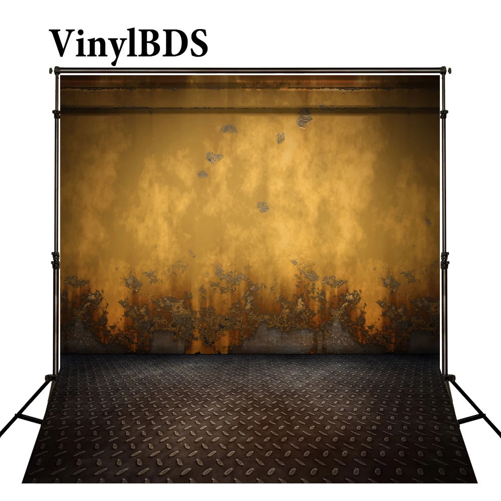 

VinylBDS Wall Background Vintage Photography Backdrops Rusty Wall Photos Newborn Photography Backgroundfor Photos studio shoot