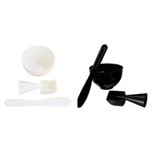 3Pcs Mask Mixing Bowl Set with Measuring Scoop for Facial Mask Women