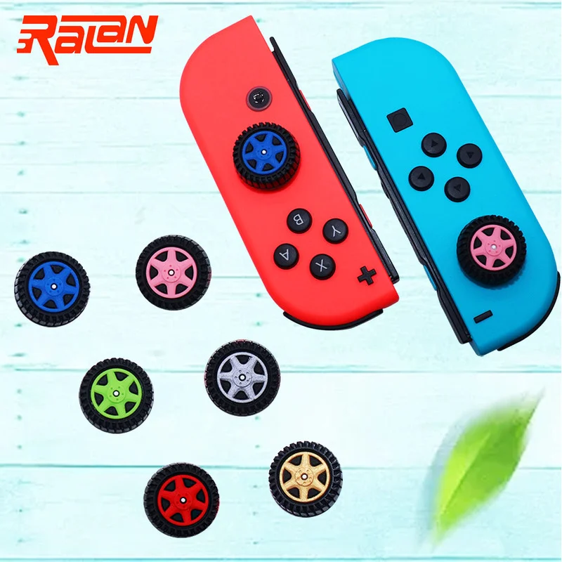 

2PCS Soft Silicone Thumb Stick Grip Caps Joystick Cover Case For NINTENDO Switch JoyCon Controllers Joypad Compad Game Accessory