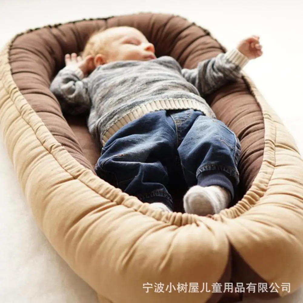 Портативное детское гнездо кровать для новорожденных молочная бионическая