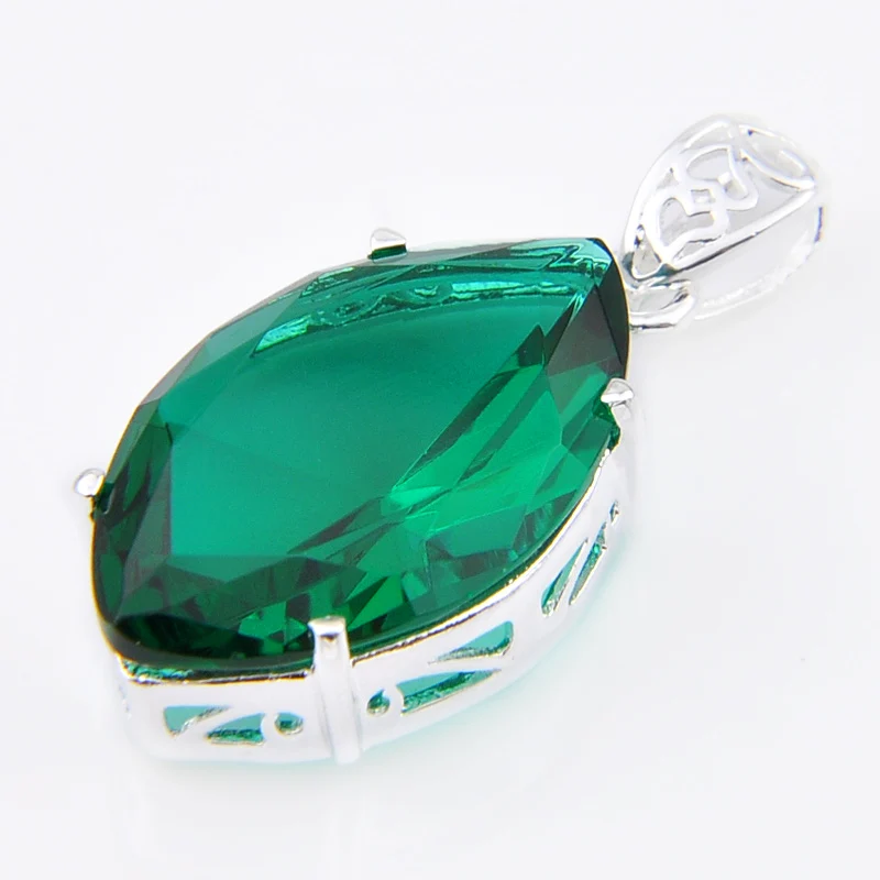 Акция от Luckyshine женская подвеска лошадиный глаз с серебряным покрытием свадебные