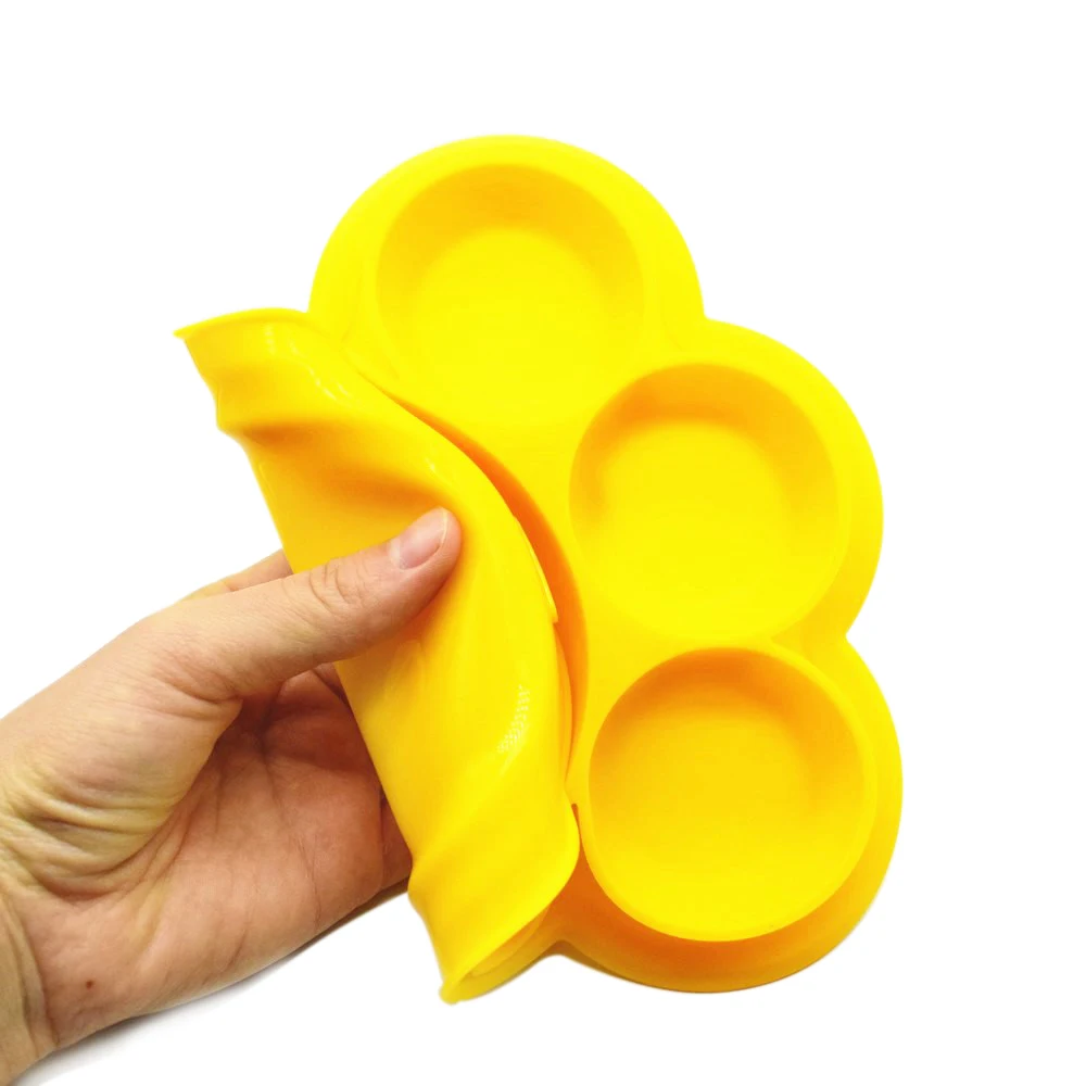 Детская силиконовая тарелка тарелки для кормления без БФА тренировочная посуда