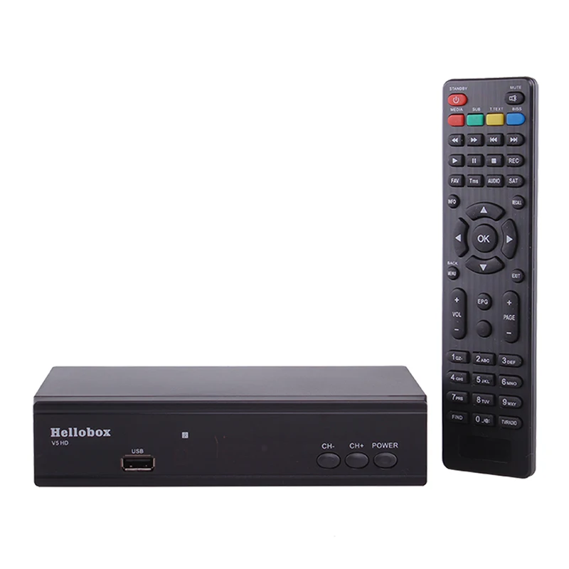 Hellobox V5 цифра спутниковый телевизионный ресивер Recept DVB S2 афера Бесплатная 2 года Full