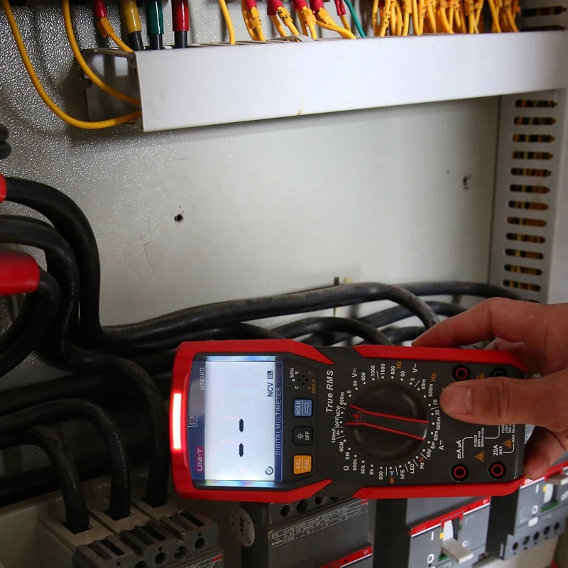 

UNI-T Digital Multimeter Tester NCV 20A Current AC DC Voltmeter Capacitance Resistance Tester