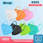 10-100 шт., многоразовые белые защитные маски KN95 FFP2