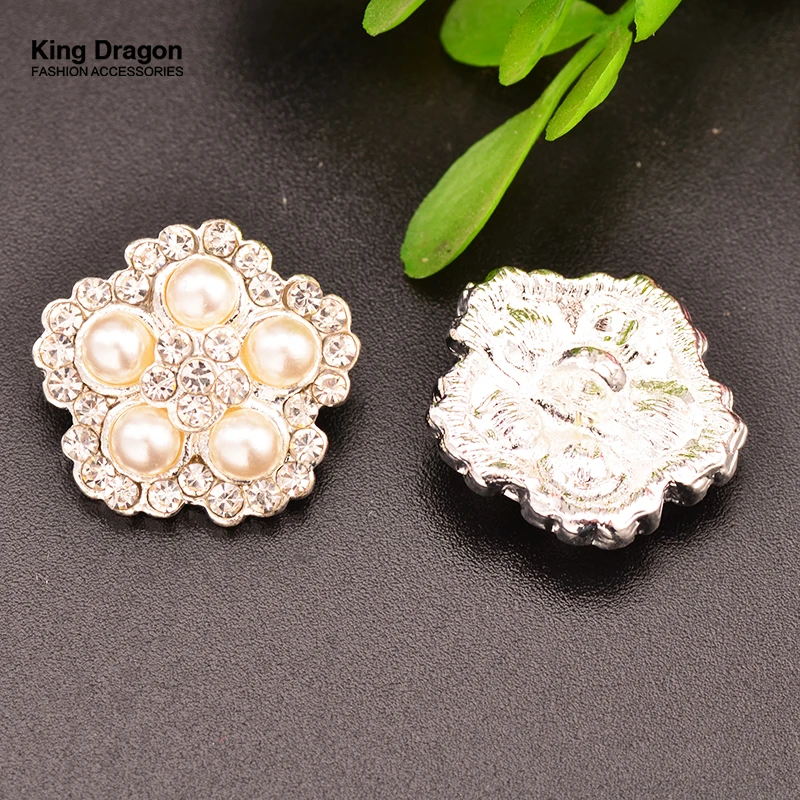 Новое поступление перламутровая петля на пуговице со стразами для рукоделия или