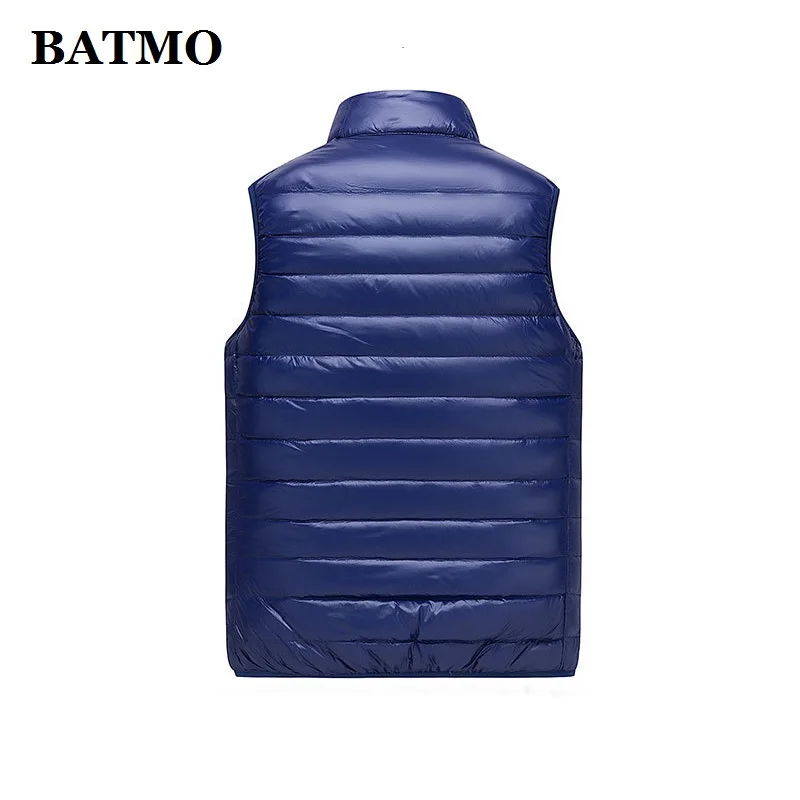 Новое поступление куртки BATMO на белом утином пуху мужской Осенний жилет большой
