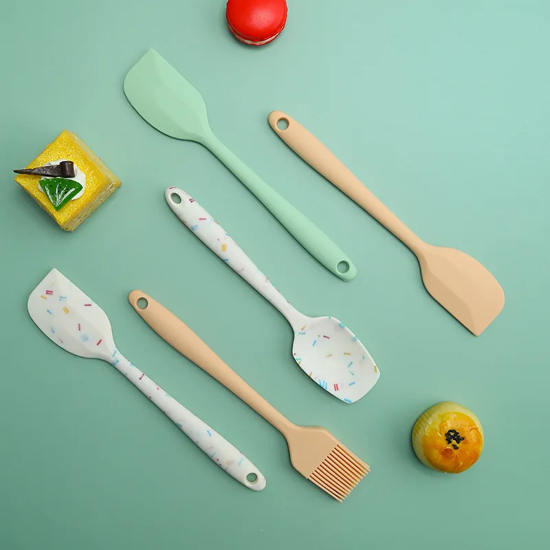 

Food Grade Barbecue Silicone Brush Baking Tools Silicone Spatula Oil Brush Cream Spatula