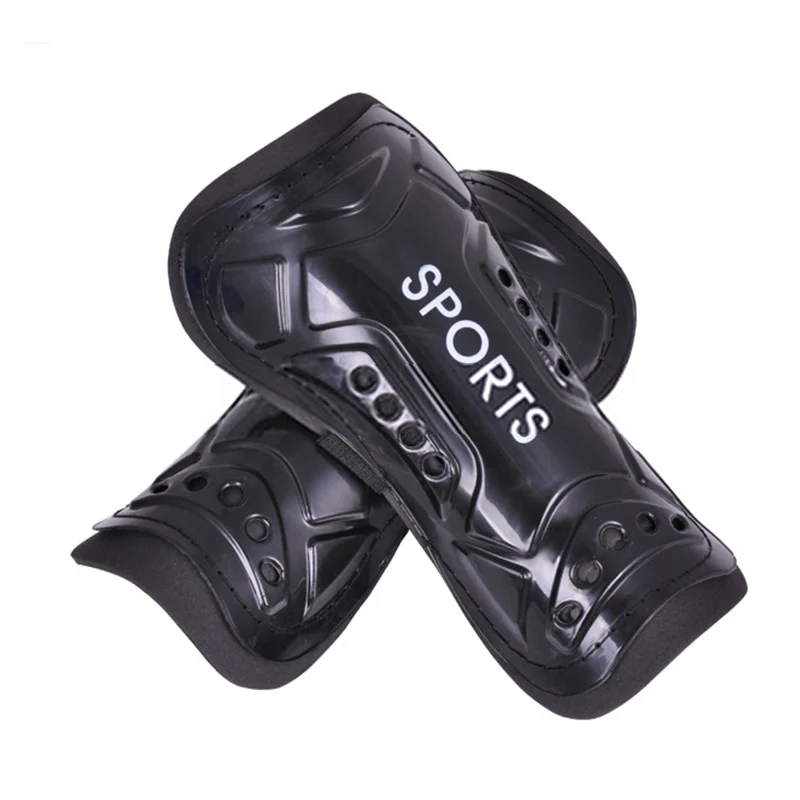 

Football Protective Gear Legging with Holes Breathable Straps Leggings Board Children Adult Ultra Light Shield Plate