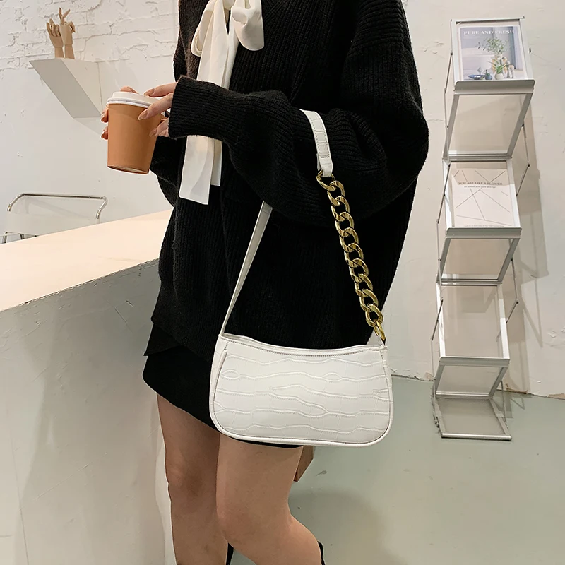 

Casual all-match 2021 handbag shoulder bag messenger bag fashion underarm bag fashion female large capacity casual messenger bag