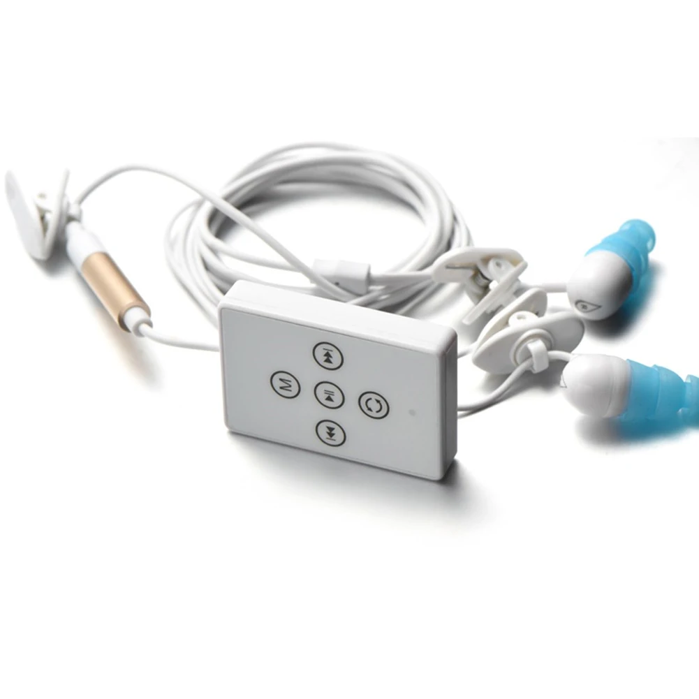 4GB FM MP3 Player Swimming Running Diving Waterproof W/3.5mm Headphone Clip Sport Music Loseless | Электроника