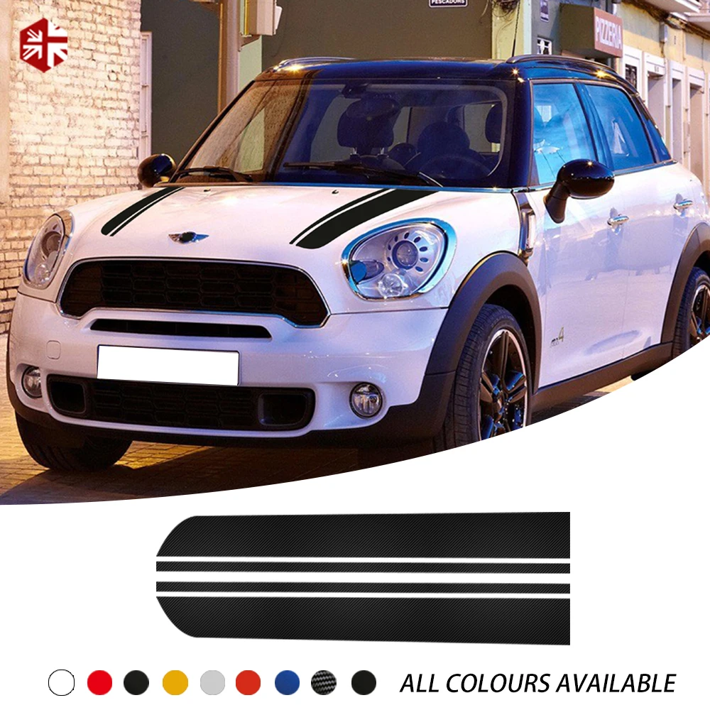 Наклейка на корпус виниловая наклейка крышку двигателя для MINI Countryman R60 2010 2016 Clubman