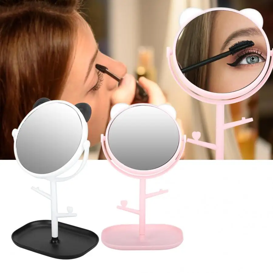 Милый модный Рабочий стол косметическое зеркало домашнее вращающееся для