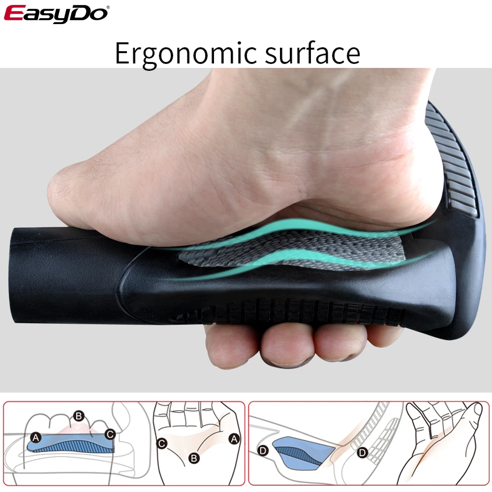 EasyDo Bicycle Handlebar Grip Angle adjustable MTB Vice Bar Grips Ergonomic Comfortable Soft Touring Cycling Hand Rest Anti-slip | Спорт и