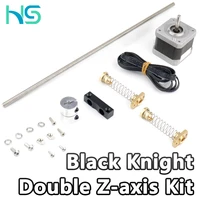 3d printer accessories upgrade screw double z axis suitable for ender 3 ender 3 pros ender 3 v2 black knight upgraded kit