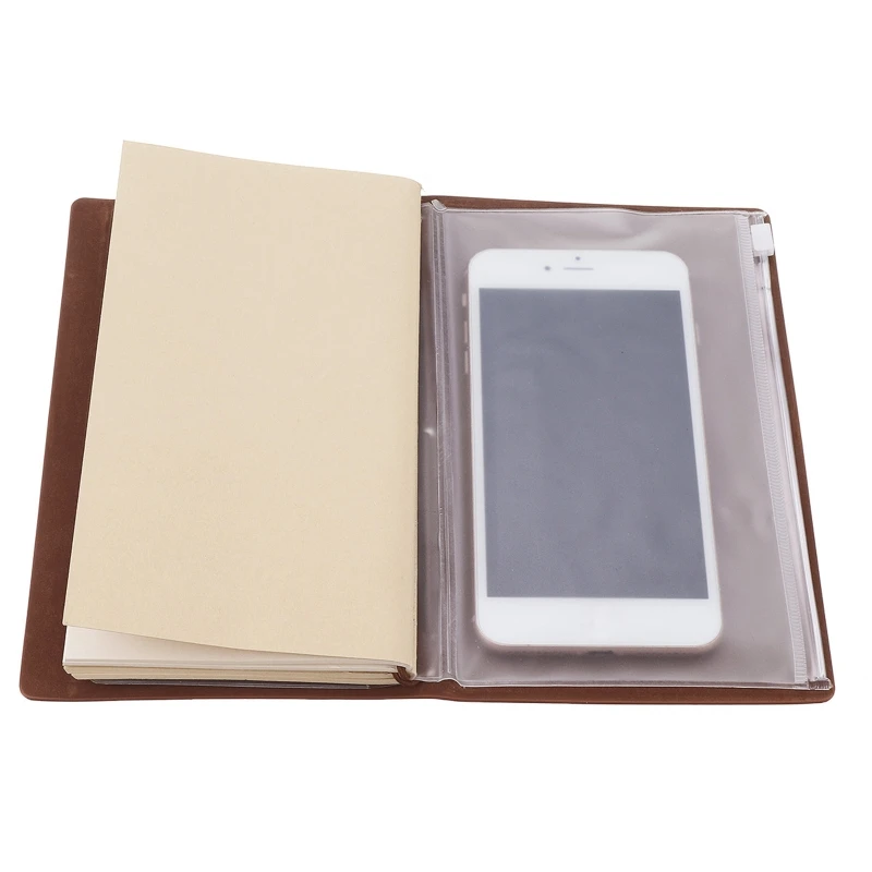 Усовершенствованный элегантный дневник ручной работы блокнот кожаный журнал с