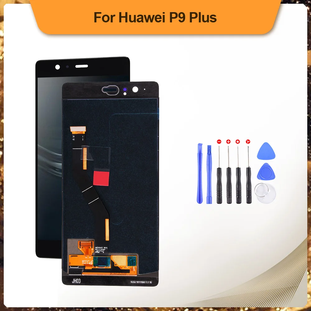OEM полная сборка для Huawei P9 плюс ЖК-дисплей сенсорный экран дигитайзер OLED дисплей в