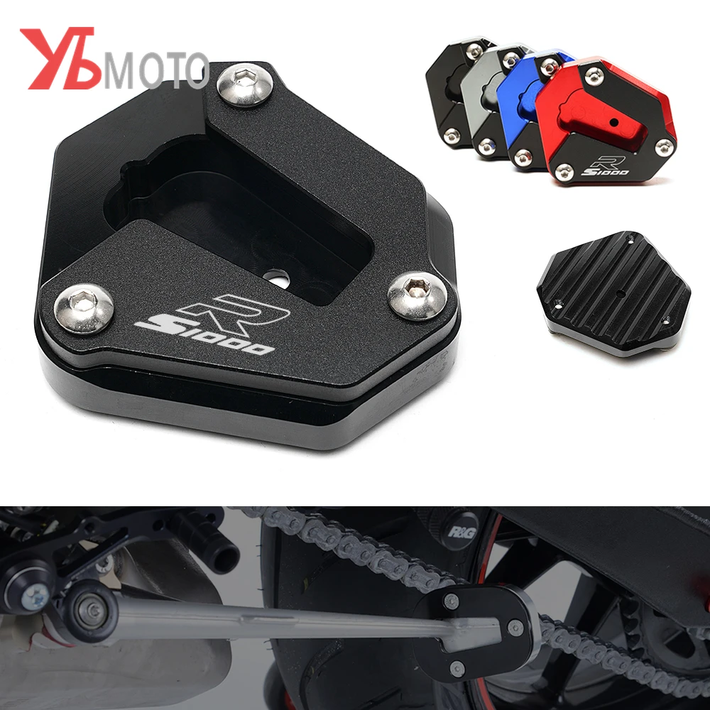 

Motorcycle Side stand extension Plate Kickstand Foot enlarger For BMW S1000R S1000 R 2017 2018 2019 2020