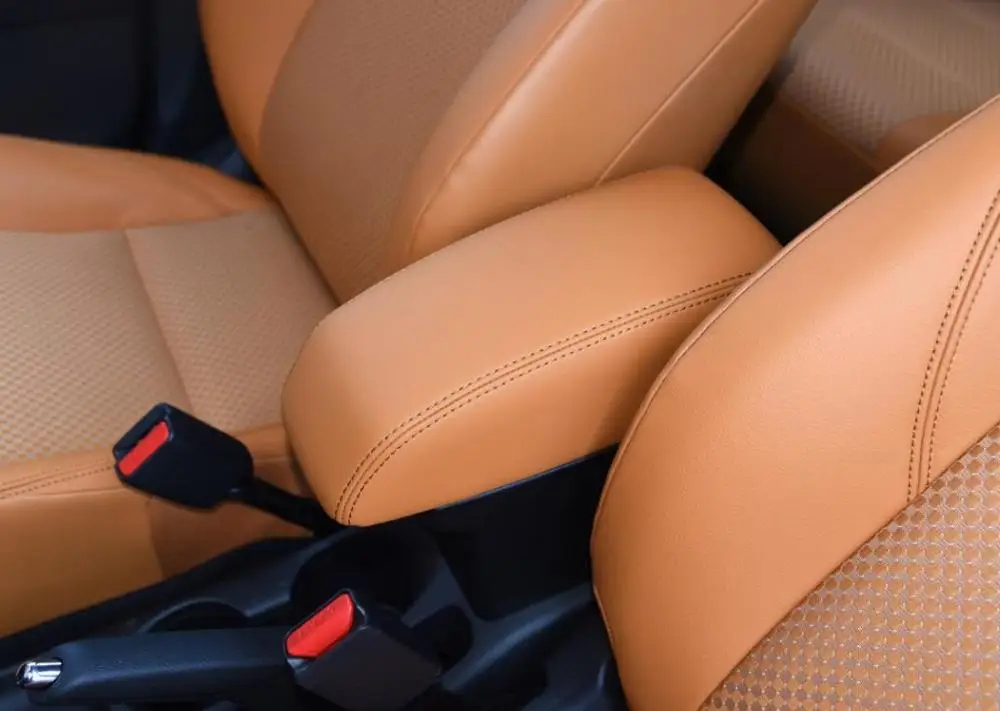 Чехол для NISSAN KICKS 2017 2018 2019 2000 из микрофибры с центральным подлокотником прямая
