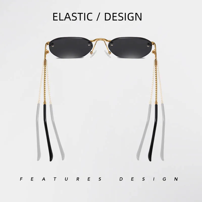 

Zilead 2021 Gradient Sunglasses Square Colored Ultralight Eyewear Large Metal Frame Glasses Women And Men Fashion Glasses UV400