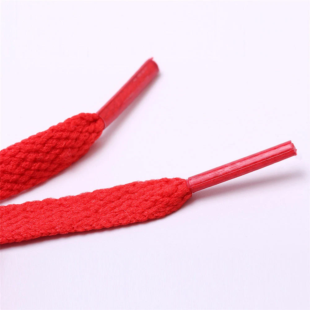 1 Pair New Flat 1Pair Athletic Shoelaces Sport Sneaker Boots Shoe Laces Strings Kids Adult Solid Colors 80cm / 100cm / 120cm