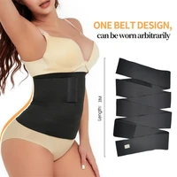 sure you like women bandage wrap waist trainer shapewear belt slimming tummy control belt top stretch bands cincher body shaper