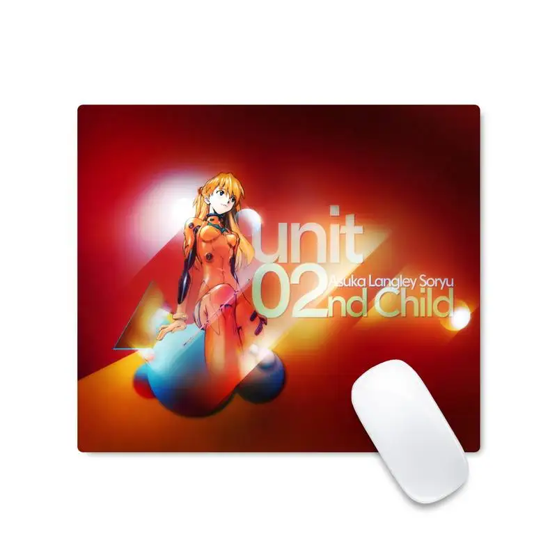 

Neon gensis Evagenlion Anime Gaming Mousepad Mouse pad Desk Protect Game Office work Mat Non slip Laptop Cushion