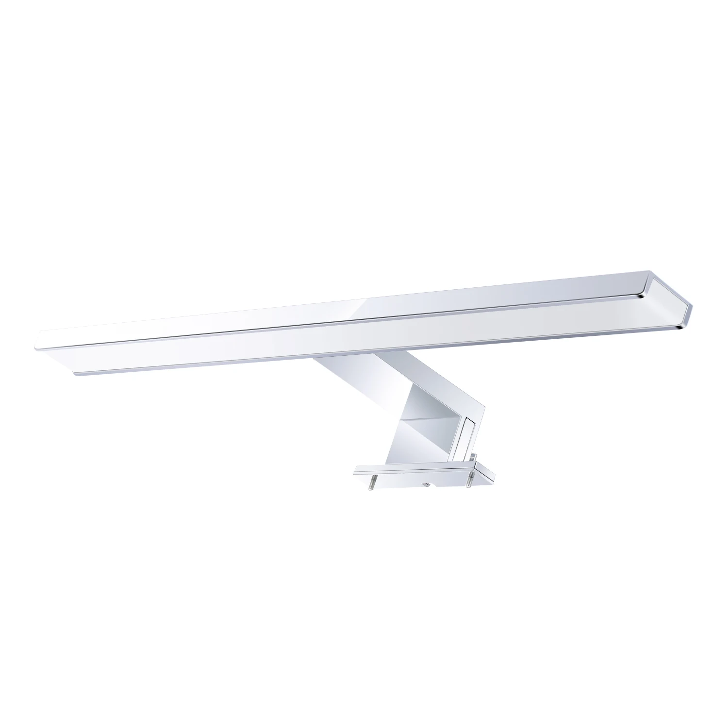 

AC110-240V Front LED Mirror Light Bathroom LED Mirror Lamp Wall Cabinet Lights Double Row 10W Chromed Aluminum Modern Waterproof