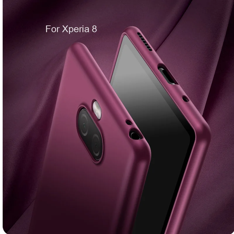 X-Level Мягкий силиконовый чехол для sony Xperia 1 5 X Level Ультратонкий матовый ТПУ защитный чехол для Xperia 8