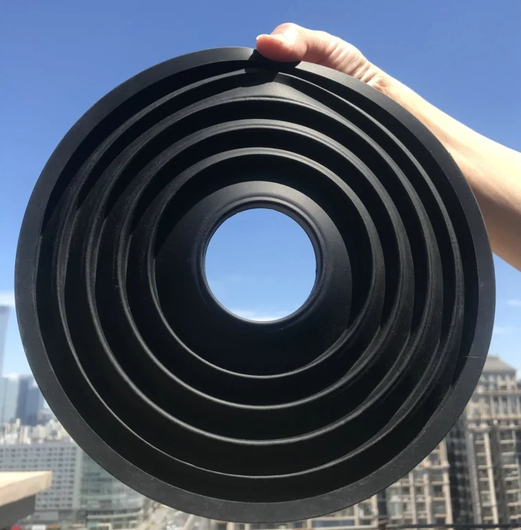 Матовая крышка для объектива камеры Антибликовая силиконовая Крышка Складная