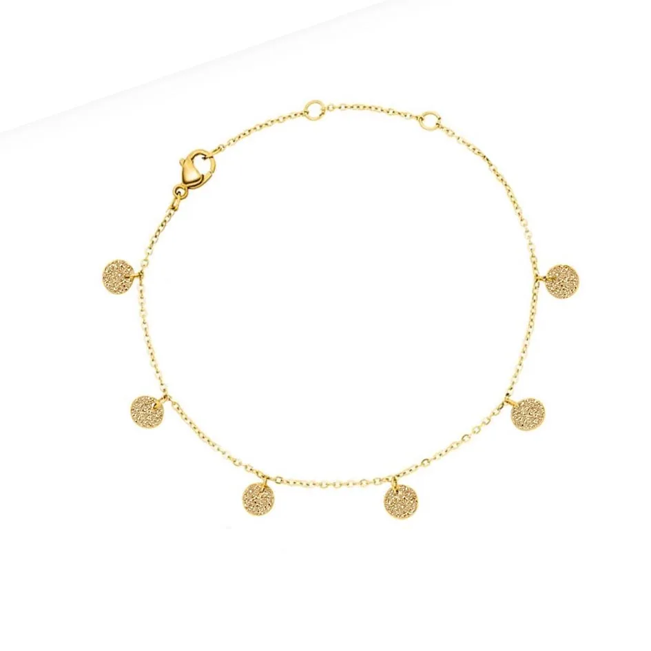 Mavis Hare нержавеющая сталь сверкающий многокруглый браслет 6 мм маленький Спарклер