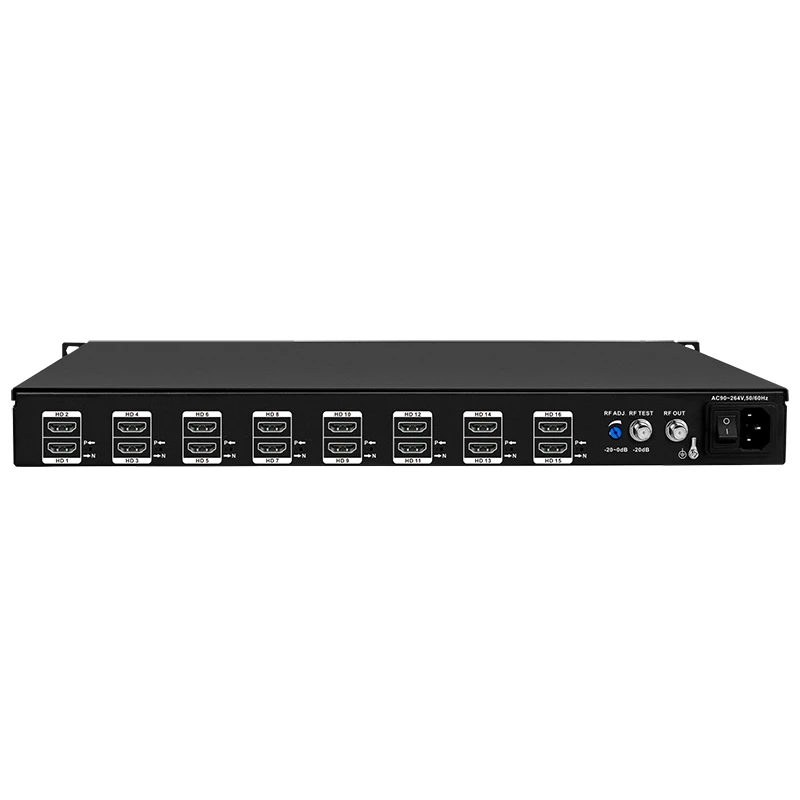 16 в 1 HDMI/аналоговый RF Agile PAL BG NTSC модулятор Dibview OTV-H16RF | Электроника