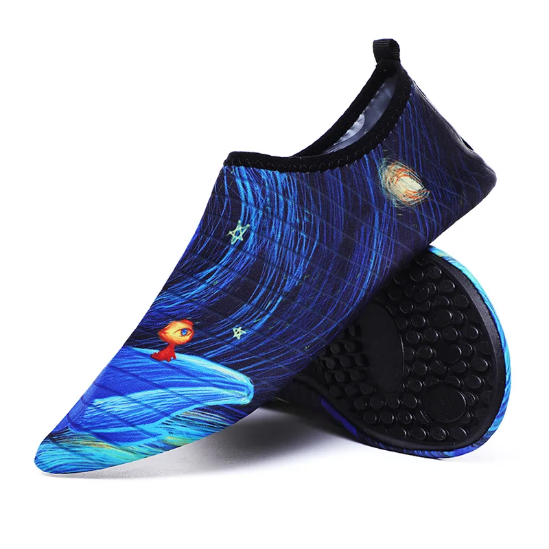 Summer Non-slip Elastic Wear-resistant Drain Breathable Trekking Sneakers Upstream Socks Comfortable Beach Quick Dry Water Shoes