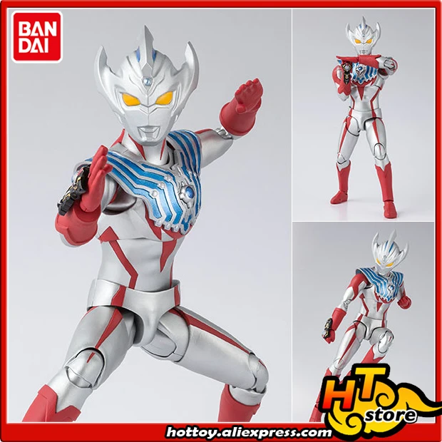 100% Оригинальный BANDAI SPIRITS Tamashii нациями S.H.Figuarts (SHF) фигурка Ультрамен Тайга|Игровые